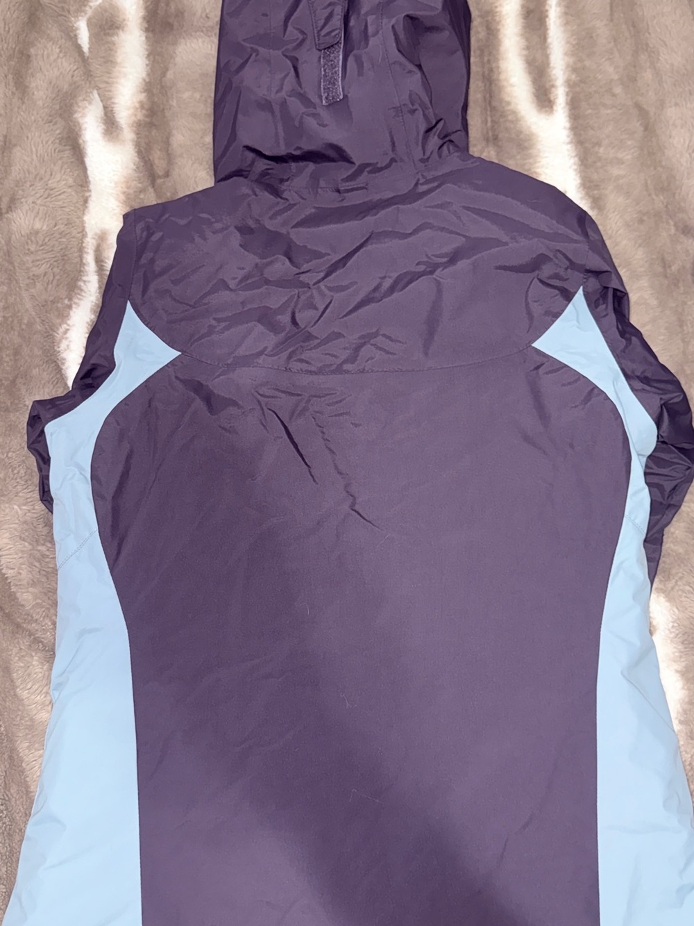 Columbia Purple and Light Blue Hooded Jacket - Picture 5 of 5